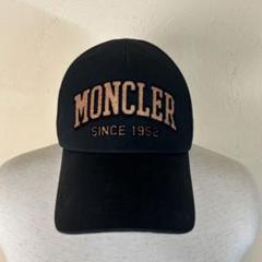 【新作】MONCLER モンクレール キャップ帽子黒ユニセックス