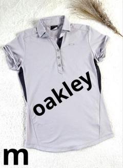 oakleyレディース ゴルフ ポロシャツ ライトグレー