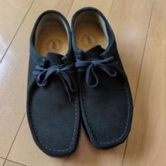 Clarks Originals ブラック スエードシューズのサムネイル