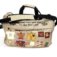 か*ん様 the box bears shop 　ザ 　ボックス　 ボストンバッ the box bears shop ザ ボックス ボストンバッグ クマ