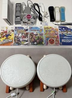 2人用【太鼓の達人セット】WiiU タタコン 本体 リモコン Wii