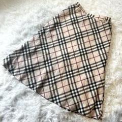 【美品】バーバリー スカート ノバチェック Mサイズ 春夏秋冬 オールシーズン