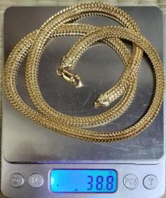 遺品整理ネックレス750 ITALYの刻印あり 38.8g