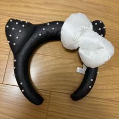 ユニバ　キティー　カチューシャ　キルティングパール USJ ユニバ キティちゃん カチューシャ パール キルティング