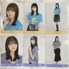 乃木坂46 遠藤さくら 静岡Tシャツ メッシュニット 6種コンプ 生写真.