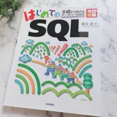 はじめてのSQL❤基礎から始めるデータベース操作❤萌木尨❤本❤参考書❤専門❤図解