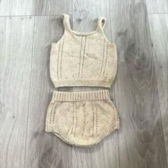 つぶつぶニット セットアップ サマーニット