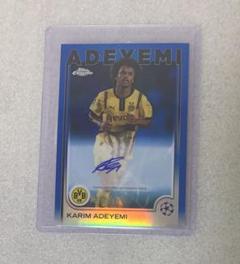 /150 Auto Karim Adeyemi 2024 ToppsChrome