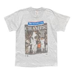 古着 USA製 ニューヨークヤンキース ワールドチャンピオン 記念 Tシャツ