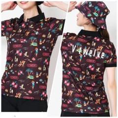 V12 ブイトゥエルブ×LEON コラボ　ポロシャツ❤️RESO POLO❤️
