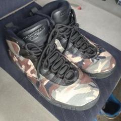 Air Jordan 10 カモフラ シューズ　27.5 Air Jordan 10 カモフラ シューズ 27.5 迷彩 - メルカリ