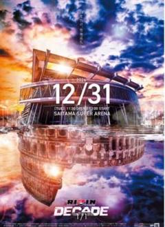 RIZIN DECADE RIZIN49 雷神番外地 B2 ポスター 3枚セット ☆3枚セット☆『RIZIN DECADE』『RIZIN.49』『雷神番外地