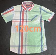 美品♡トミーフィルフィガー キッズ 半袖シャツ 6-7 120 男の子 夏服