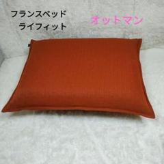 FranフランスベッドLifit/オットマンのみ② シン・ソファ オットマンv02 (ラタン) ～幅650mm・奥行450mm