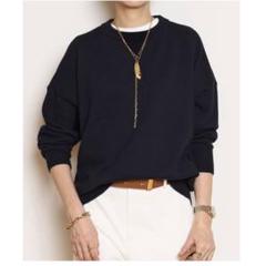 MUSE de Deuxieme Classe ベイシックニットネイビー