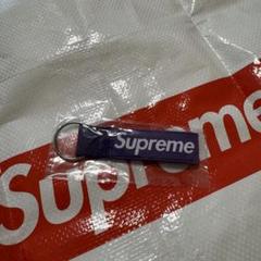 Supreme Webbing Keychain キーホルダー 紫のサムネイル