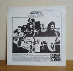 Deep Purple Perks and Tit LP レコード