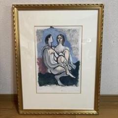 パブロ・ピカソ 「男と女」 リトグラフ 直筆サイン有 マリーナ・コレクション パブロ・ピカソ 「男と女」 リトグラフ 直筆サイン有 マリーナ