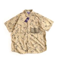 THE NORTH FACE PPL ポリエステルリネン フィールドシャツ 半袖