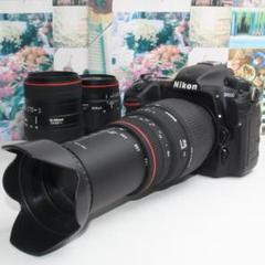 ❤️予備バッテリー付き❤️Nikon D500 超望遠 トリプルレンズ