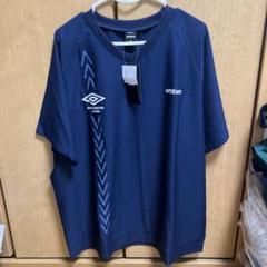 美品✨UMBROネイビーTシャツ 上下セットＭ〜L UMBRO SIDE TAPE OVERSIZED FIT SHORT SLEEVE SHIRT NAVY