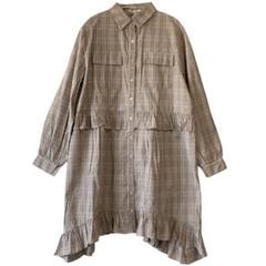 新品 ゴスペル Wildcard Dress フリルワンピース M チェック柄のサムネイル