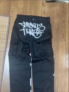 Y2K minus two カーゴパンツ　XS ノーブランド　ブルー minus two カーゴパンツ trapstar Synaworld - メルカリ