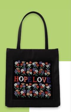 美品フェイラーHOPE LOVE TOTO bag