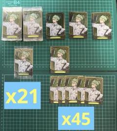 ツイステ ディアソムニア寮 セベク 実験着 メタルカード 66枚