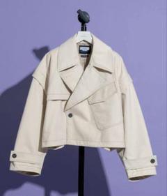 サイズ1/新品　MAISON SPECIAL 久遠　ウェーブカッティングブルゾン MAISON SPECIAL（メゾンスペシャル）の「《UNISEX》【MAISON