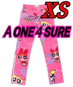 AONE4SURE デニム ジーンズ ジーパン ユニセックス パフガールズ XS