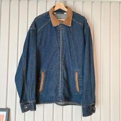 【ギフ_包装】 PERRY メルカリ - Lサイズ 古着 デニムブルゾン ペリーエリス ELLIS ジャケット・アウター