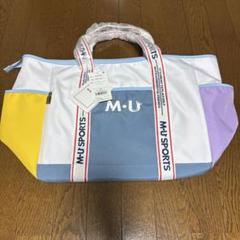ボストンバッグ トートバッグ エムユースポーツ ポケット配色 ボストンバッグ