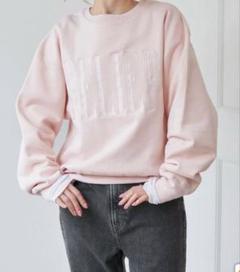 Spick &span 刺繍ピンクスウェット Spick & Span（トレーナー/スウェット ・ ピンク/桃色系）の