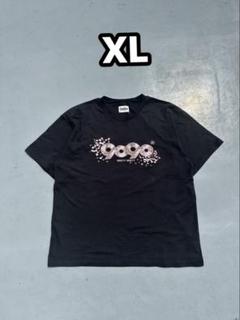 最安値！　Mサイズ　9090girl　90 Logo Girl Tee　豹柄 最安値 Mサイズ 90 Logo Girl Tee チャコールピンクレオパード