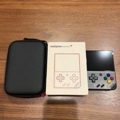 Miyoo Mini Plus クリアブラック ケース、SDカード付き