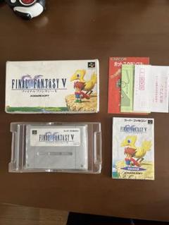 ファイナルファンタジーⅤ スーパーファミコン　箱付き　ＦＦ5のサムネイル