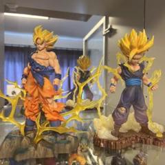 ドラゴンボールフィギュア　一番くじ　孫悟空孫悟飯のサムネイル