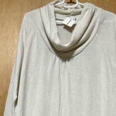 ドレープ Aライン チュニックワンピ ゆったりネック レディース