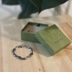 GUCCI 新品未使用品　インターロッキングGブレスレット　極太付属品　刻印18 ⭐︎ 極美品⭐︎ グッチ インターロッキングG ブレスレット