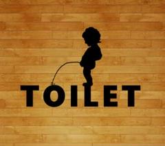 トイレマーク ステッカーの中古 未使用品を探そう メルカリ