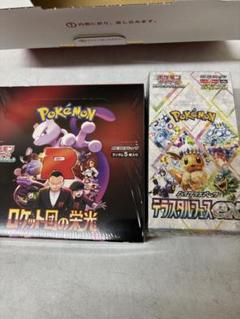 新品未開封 シュリンク付き テラスタルフェスex 1box ロケット団
