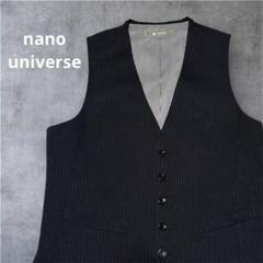 nano・universe ナノユニバース ベスト ジレ スーツベスト 48