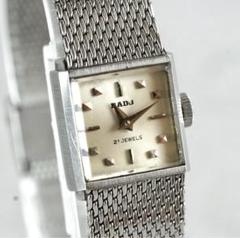 稼働 RADO ラドー 21石 アンティーク 腕時計 手巻き シルバー