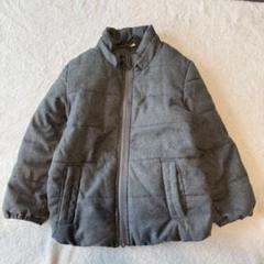 MUJI 良品企画　キッズ110 中綿アウター　グレー　防寒