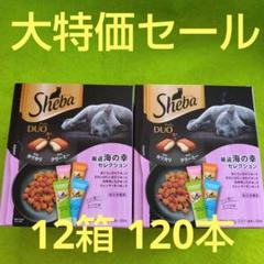 猫 総合栄養食 シーバデュオ Sheba DUO 海の幸セレクション 200g シーバ デュオ 贅沢シーフード味セレクション 200g