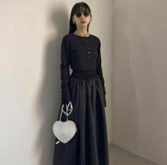 Ameri VINTAGE UNDRESS ニットロングカーディガン　アメリ アメリヴィンテージ ニットロングカーディガン