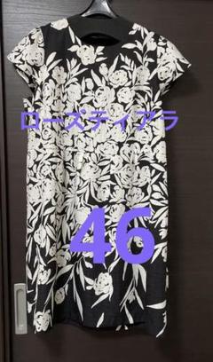 Rose Tiara #snc ローズティアラ チュニック 46 紺 大きいサイズ