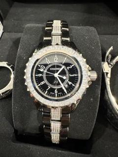 純正極美品　CHANEL H0682 33ミリレディース腕時計　クォーツ 2025年最新】シャネル H0682の人気アイテム - メルカリ