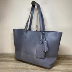 ペッレモルビダ　トートバッグ　レザー　グレー